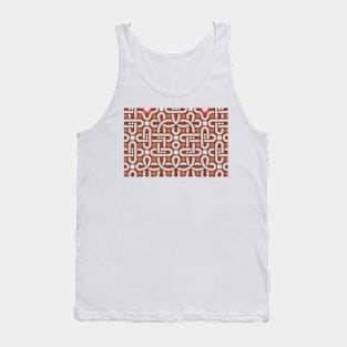 Celtic Knot Design Tank Top